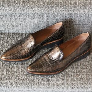 NWOT Pertini slip-on loafer shoes.